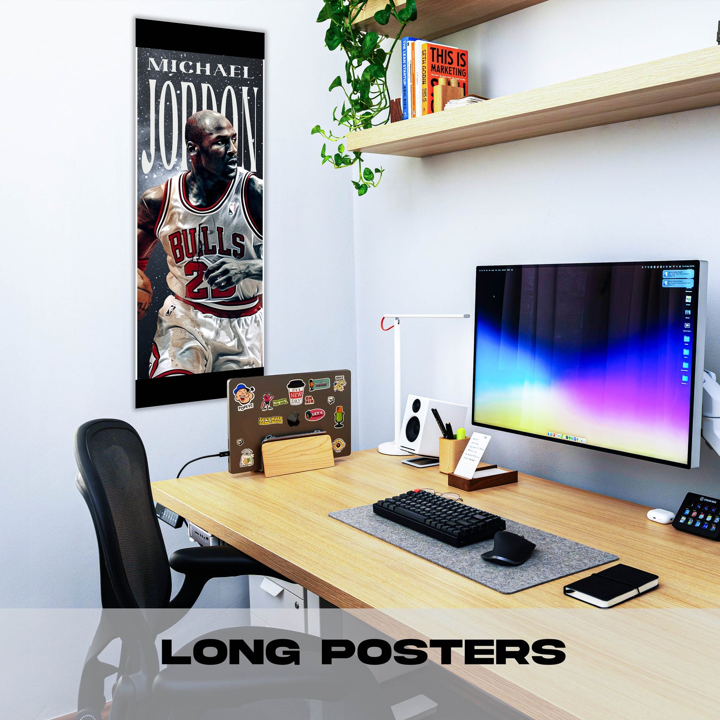 Michael Jordon - Long Poster