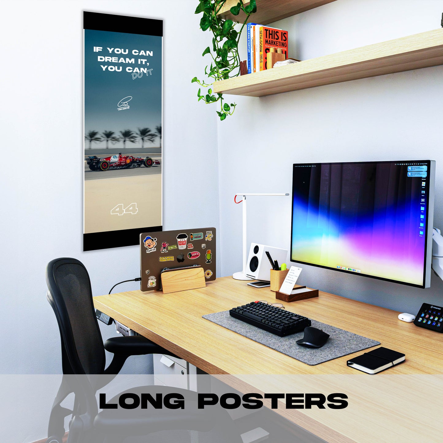If u can dream it u can do it LEWIS V2 - Long Poster