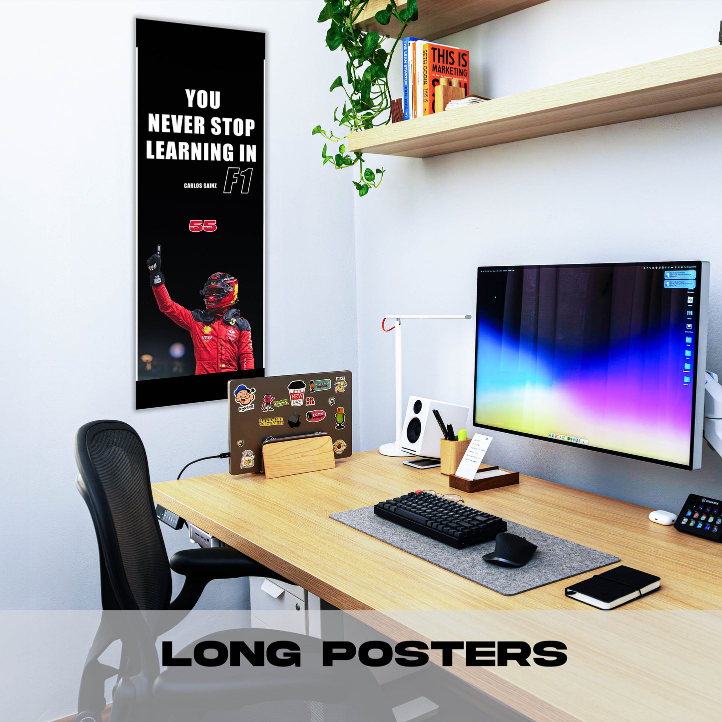 Carlos sainz - Long Poster