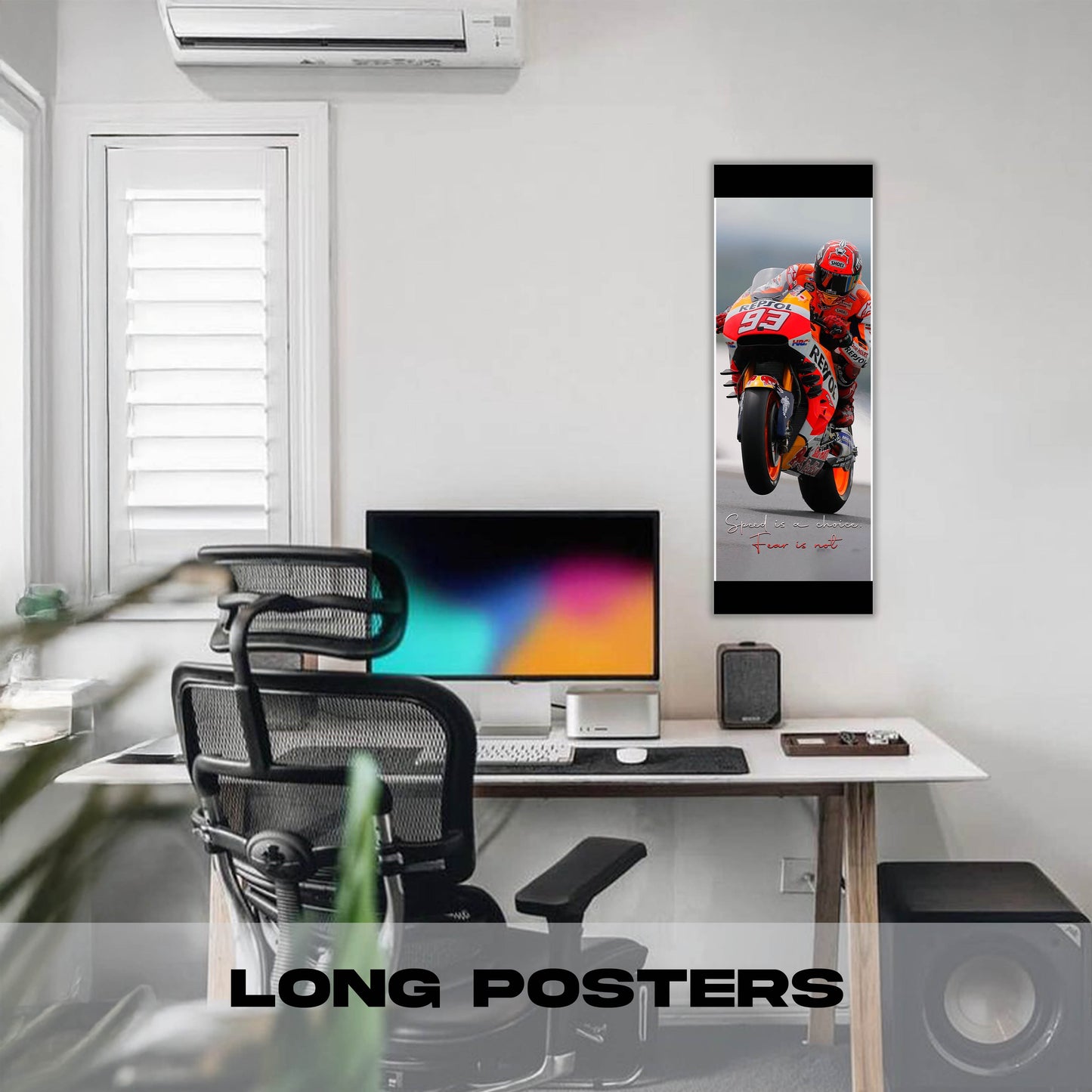 Speed is a choice - Long Poster