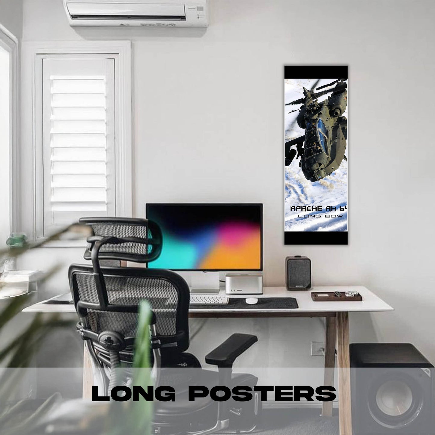 Apache AH64 - Long Poster