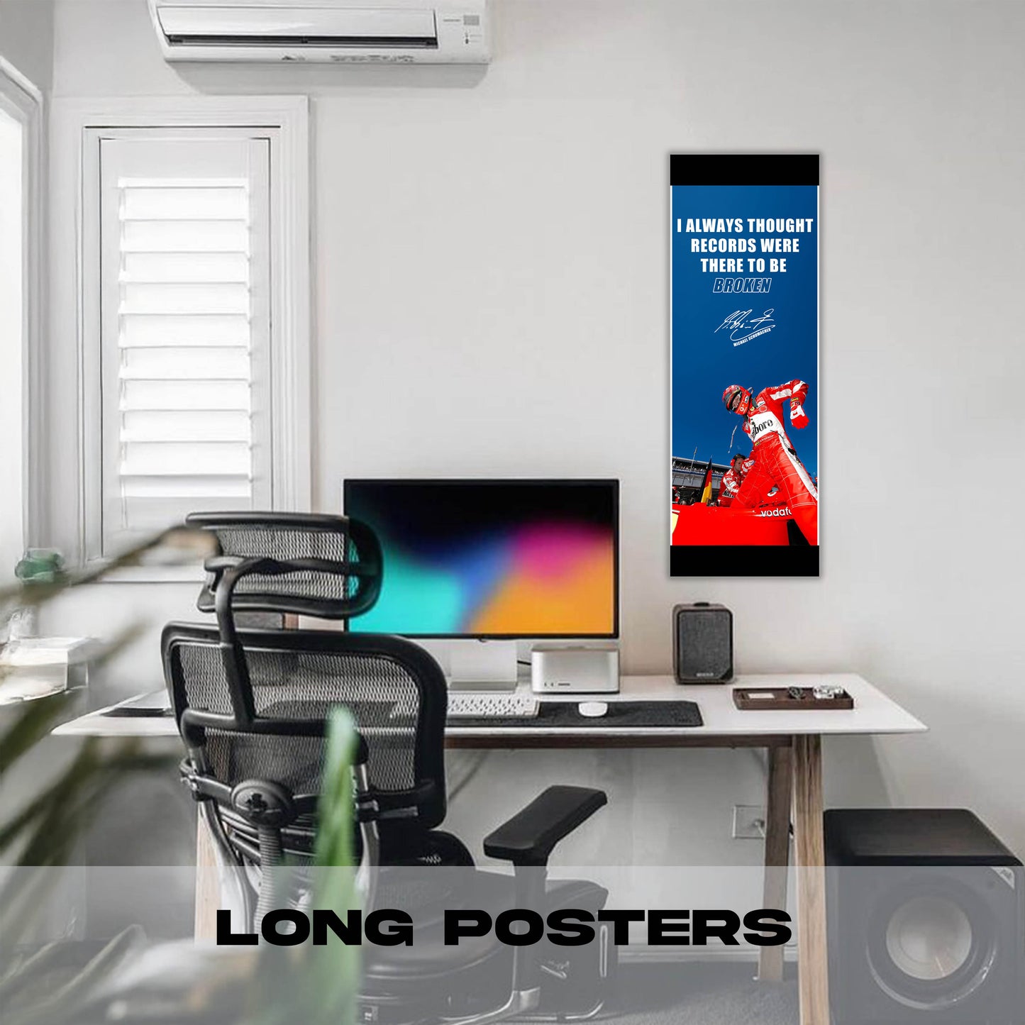 michael shumacher - Long Poster