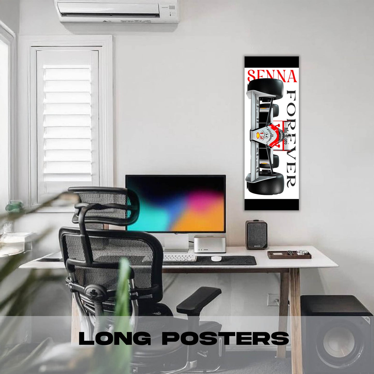 F1 Senna - Long Poster