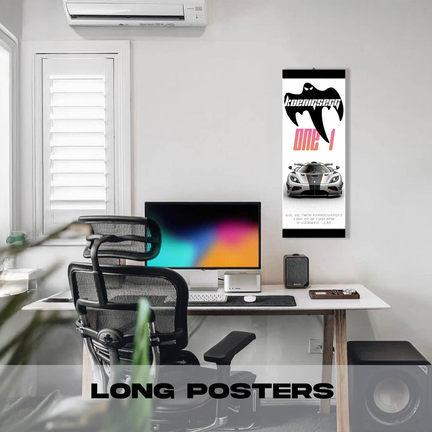 koenigsegg one - Long Poster