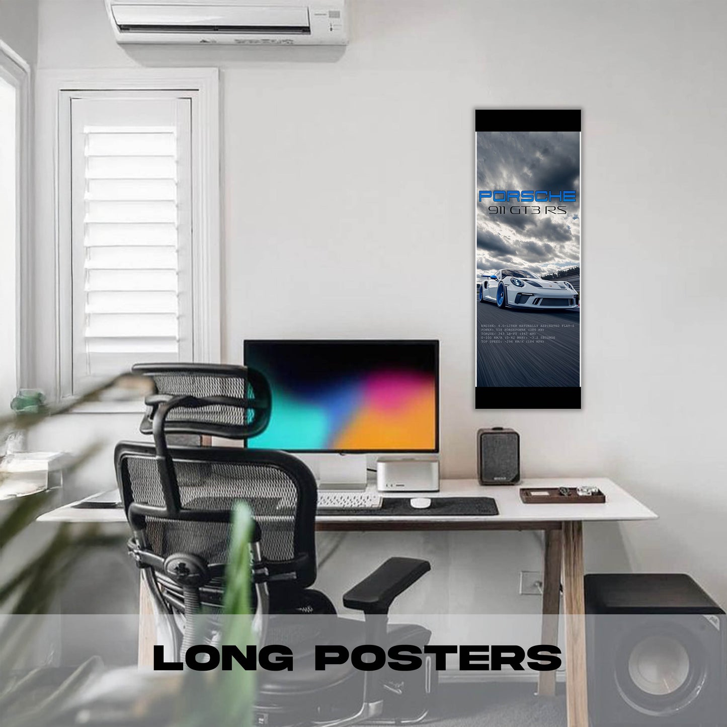 Porsche 911 GT3 RS - Long Poster