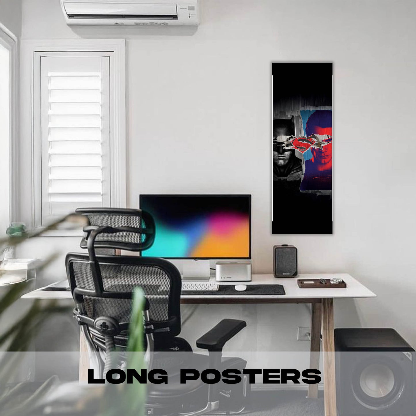Super vs Batman - Long Poster