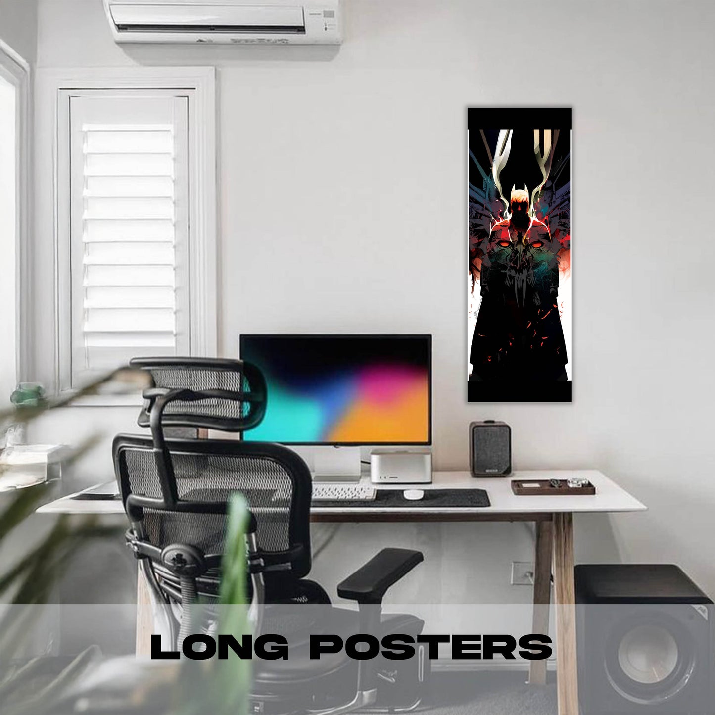 Batman DC Illustration - Long Poster
