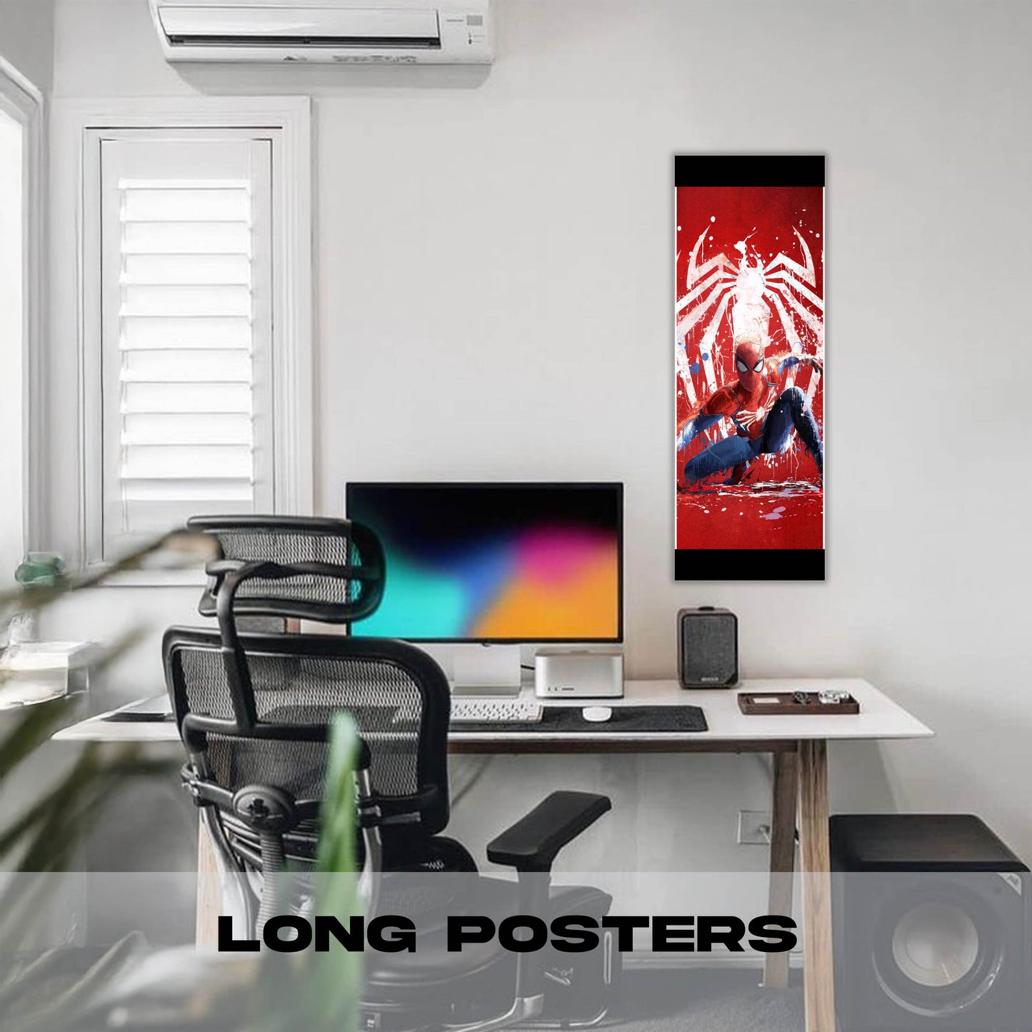 Spider Man Illustration - Long Poster