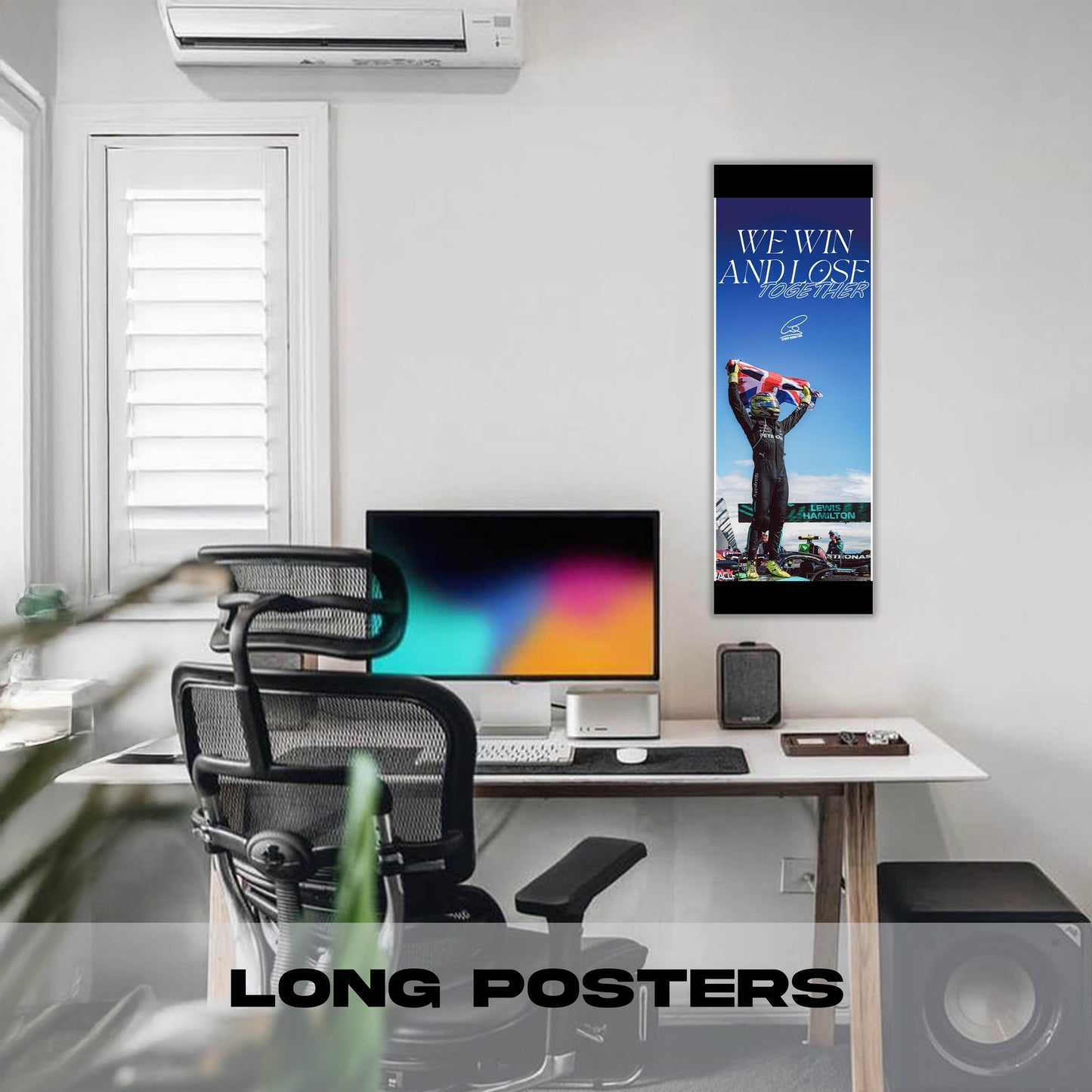 lewis Hamilton - Long Poster