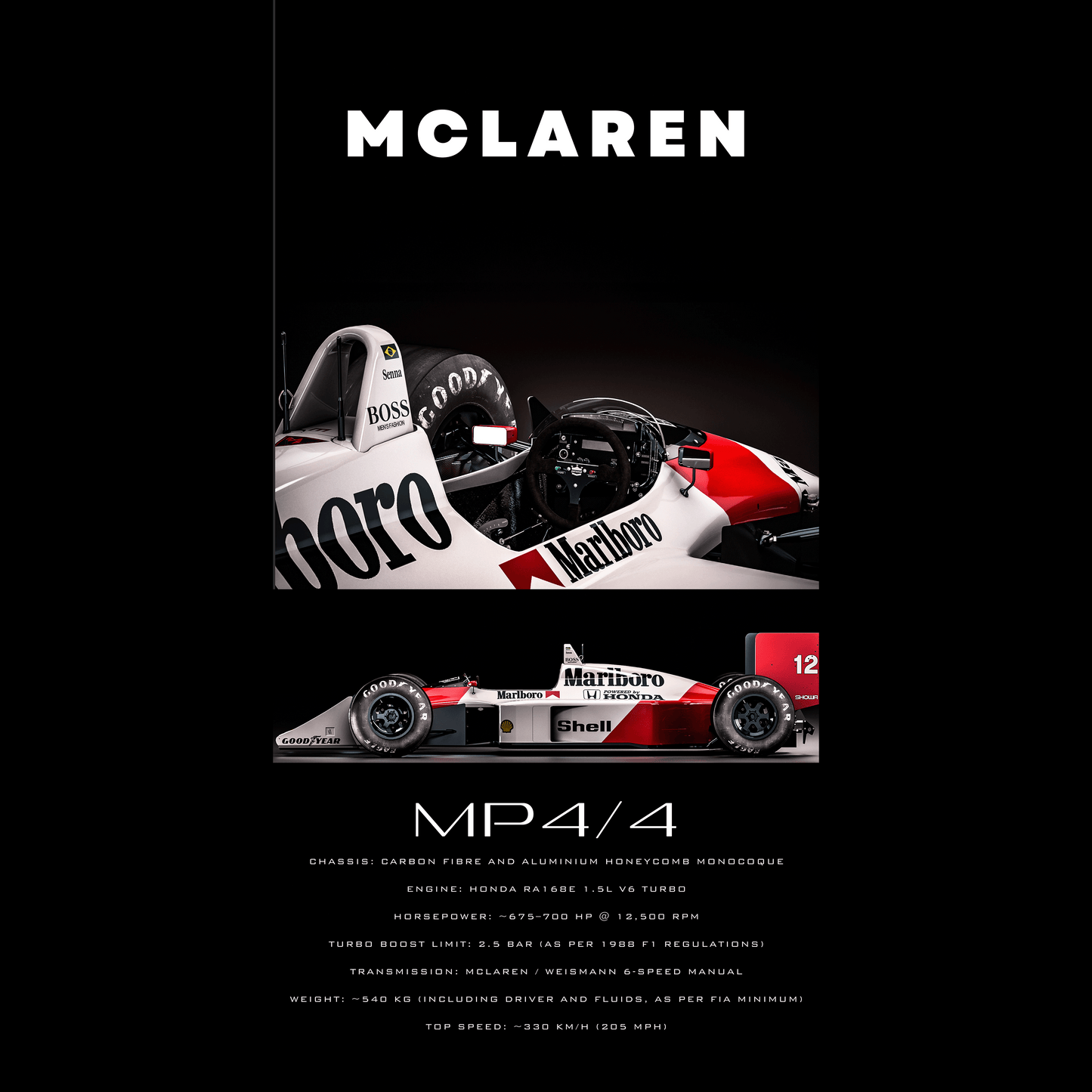 F1 McLaren Mp4 Cockpit - Ultra Max Poster