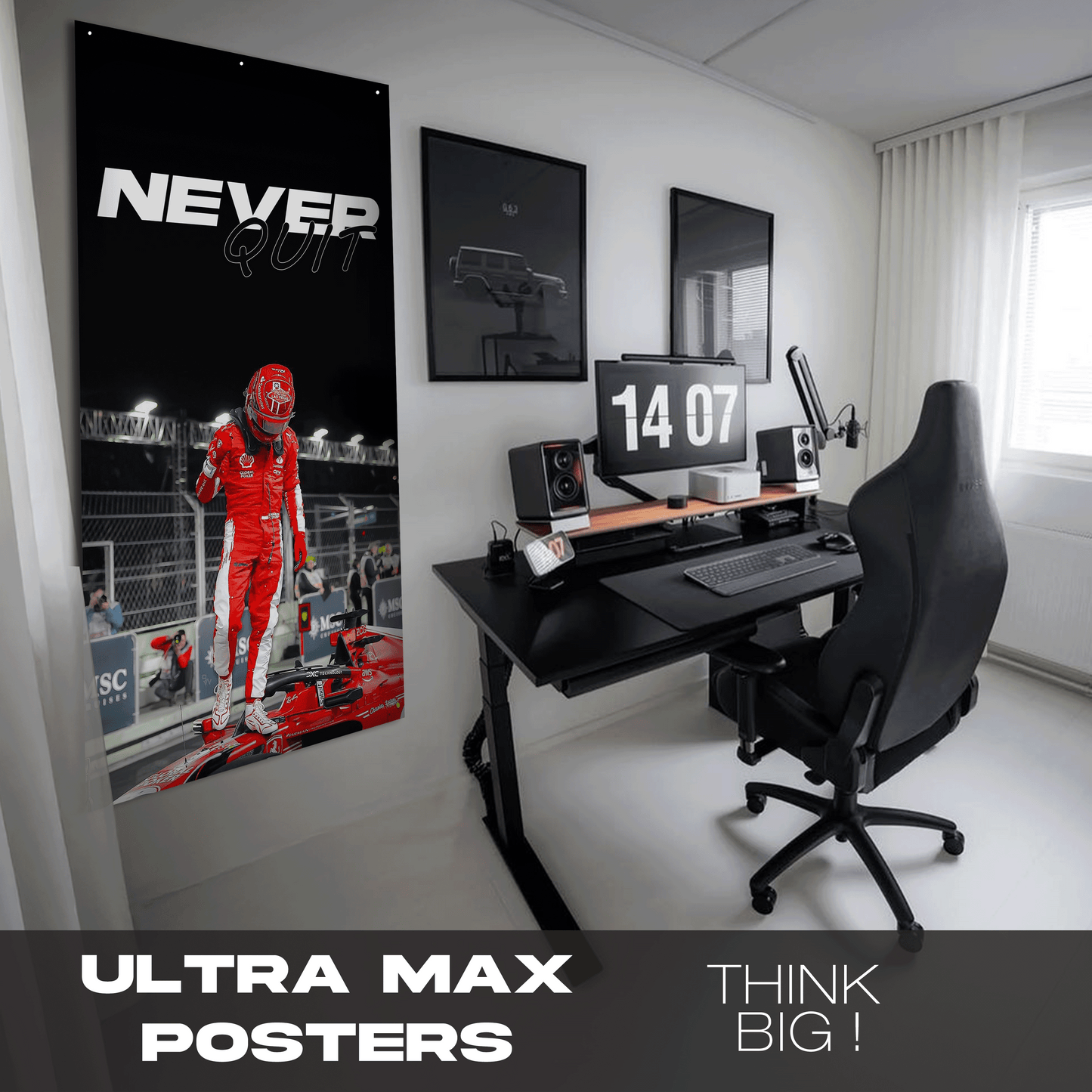 Never Quit - Ultra Max Poster