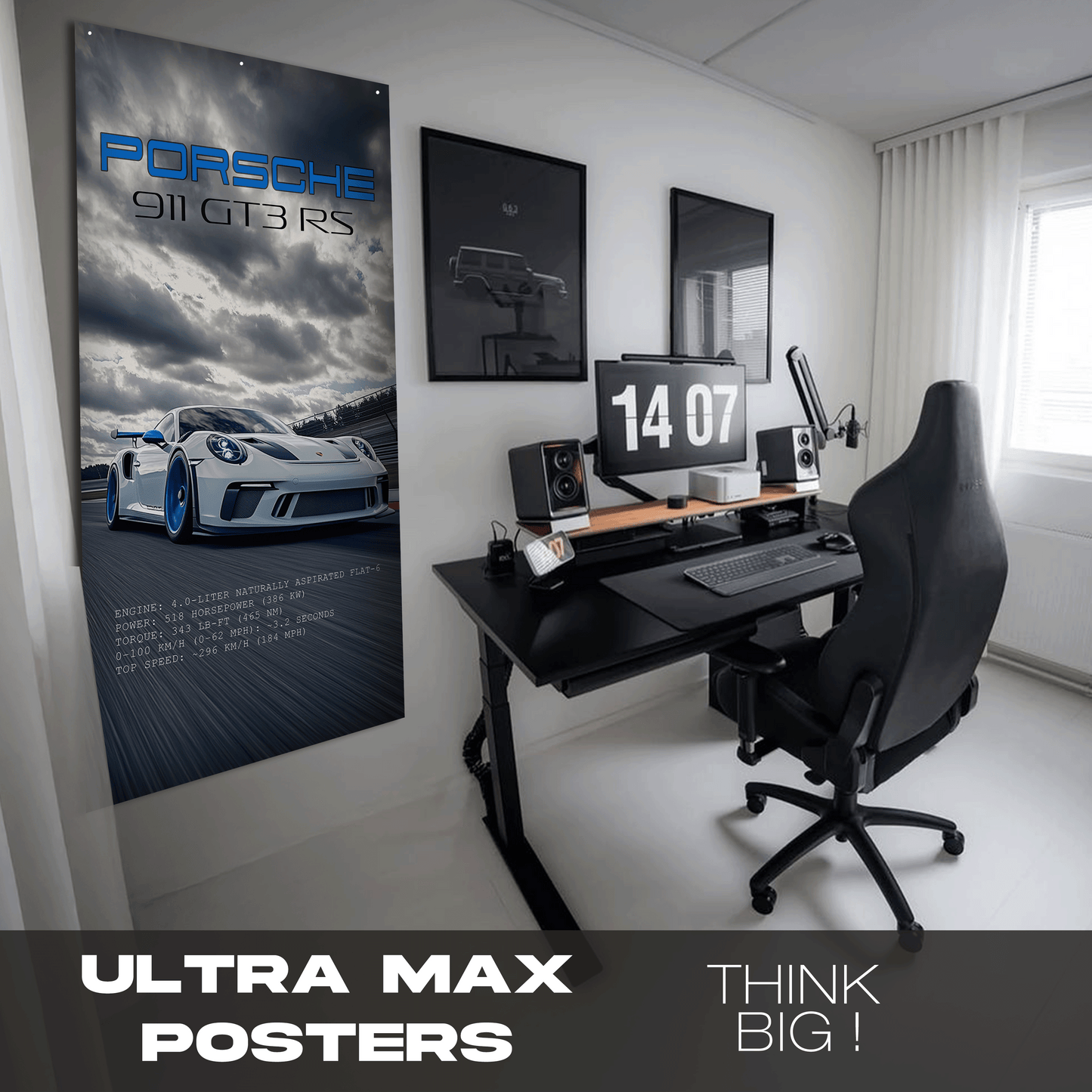 Porsche GT3 RS - Ultra Max Poster