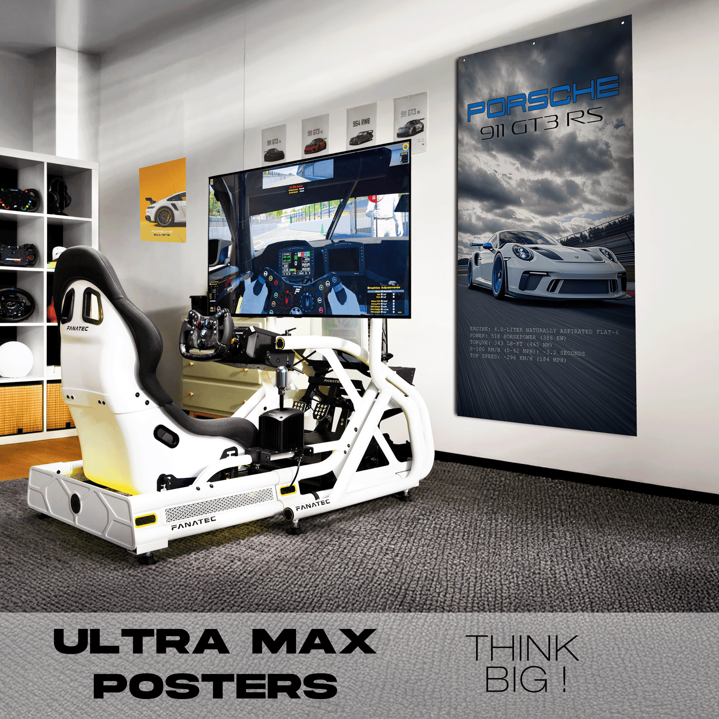 Porsche GT3 RS - Ultra Max Poster
