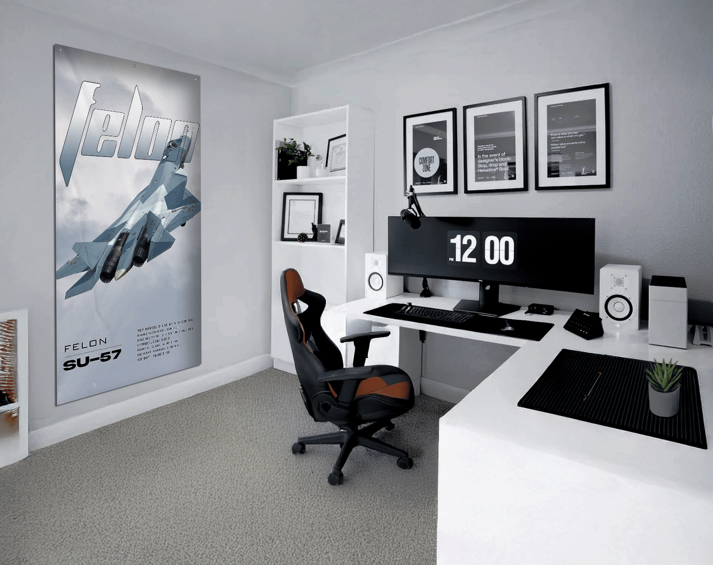 Fighter Jet SU57 Felon - Ultra Max Poster