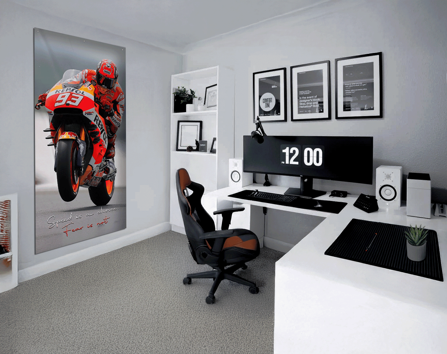 Speed is a Choice - Ultra Max Poster