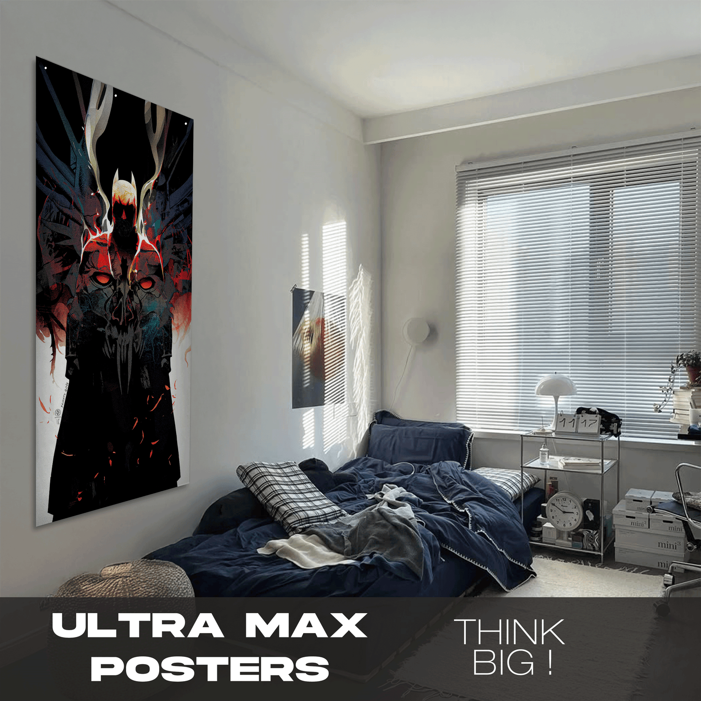 Batman DC illustration - Ultra Max Poster