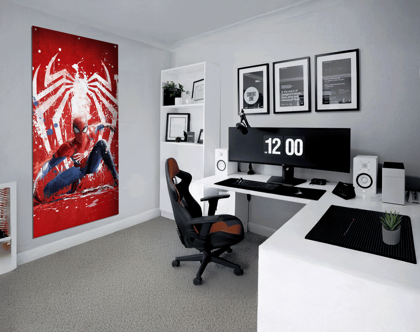Spider Man Illustration - Ultra Max Poster