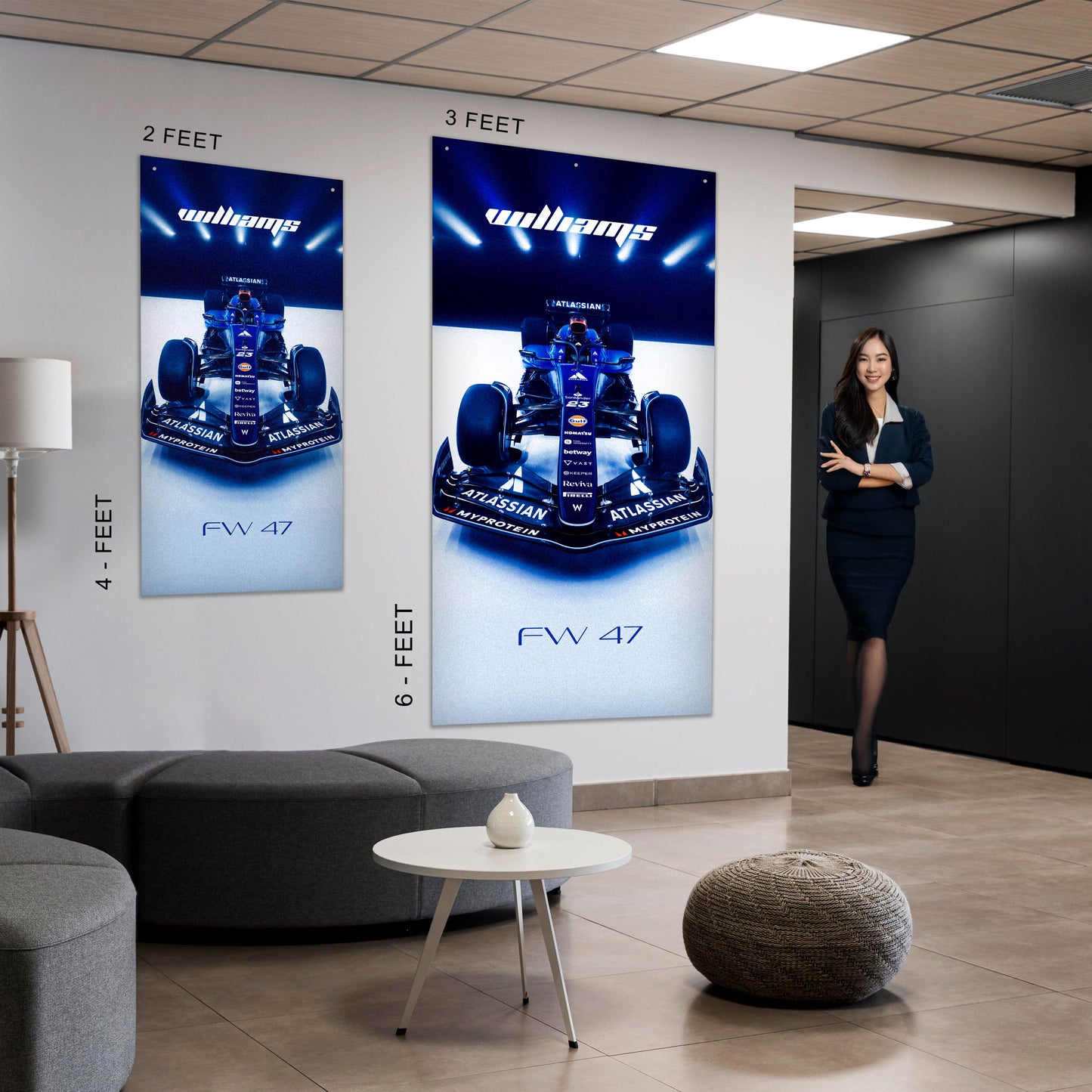 F1 Williams FW47 - Ultra Max Poster