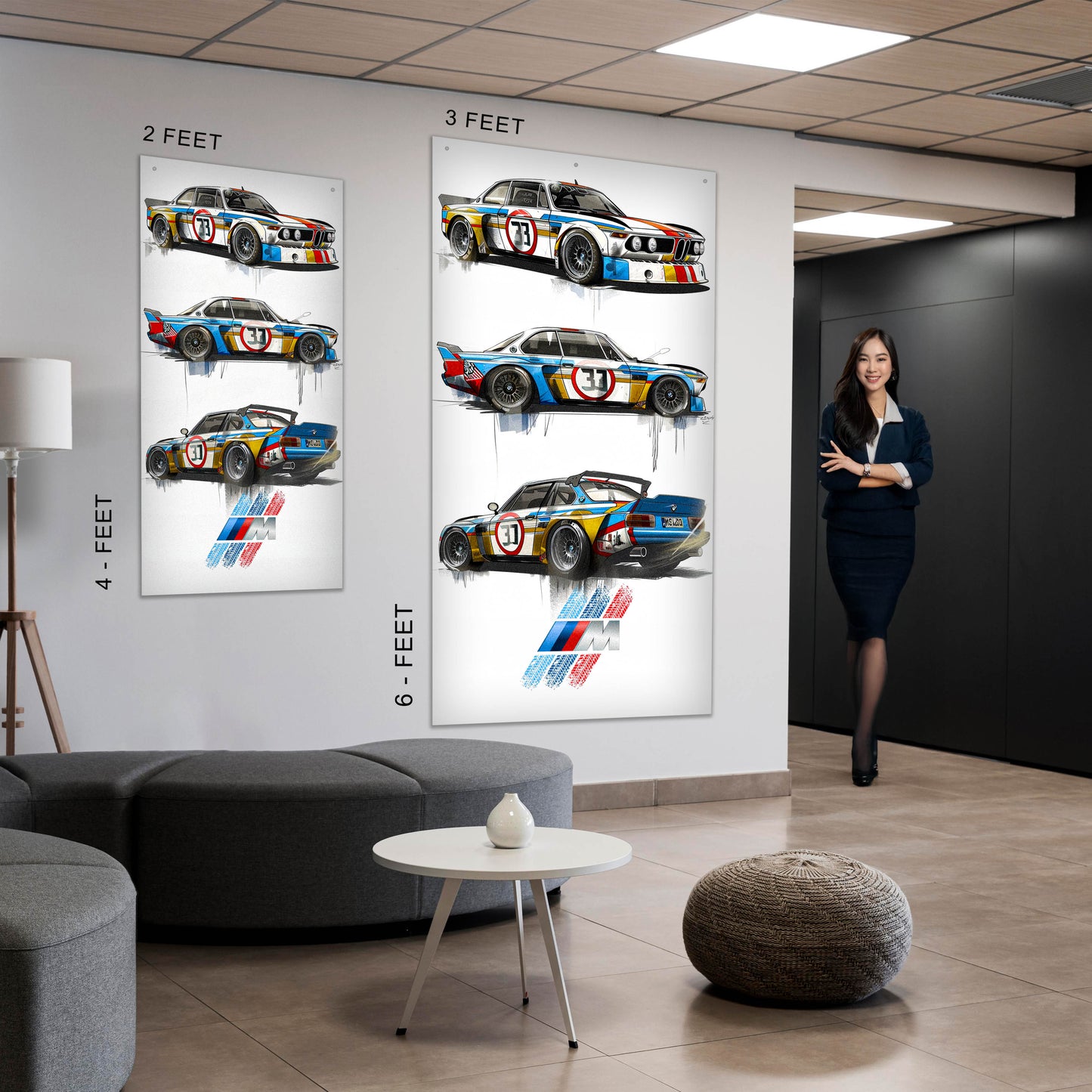 BMW 3.0 Racer- Ultra Max Poster