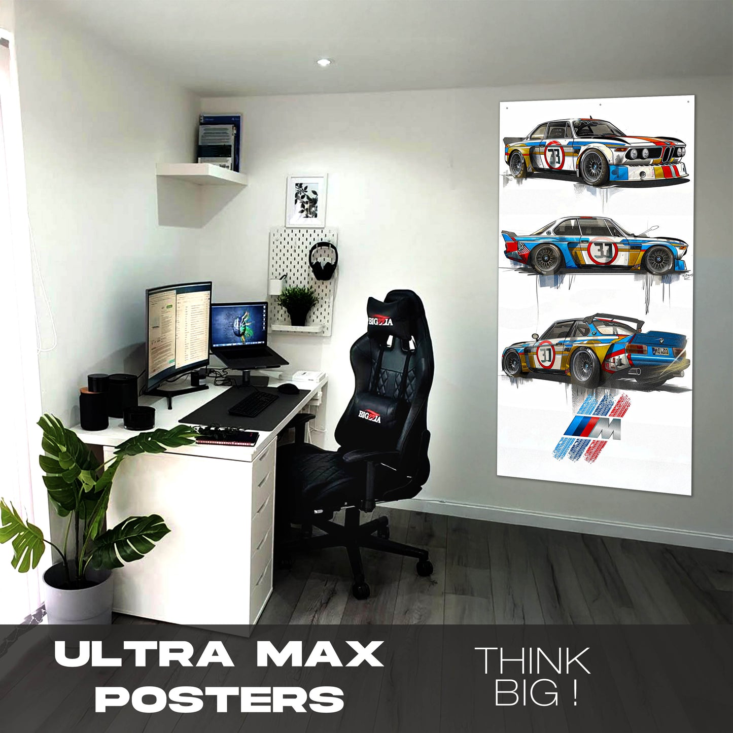BMW 3.0 Racer- Ultra Max Poster