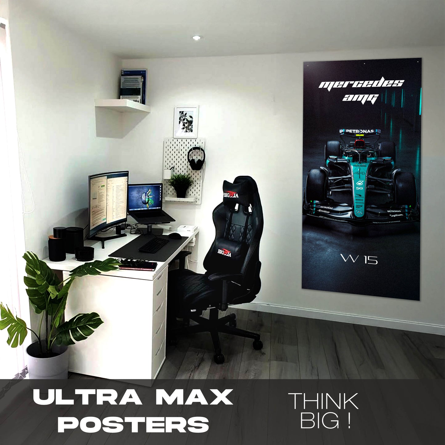 F1 Mercedes AMG W15 #44 - Ultra Max Poster
