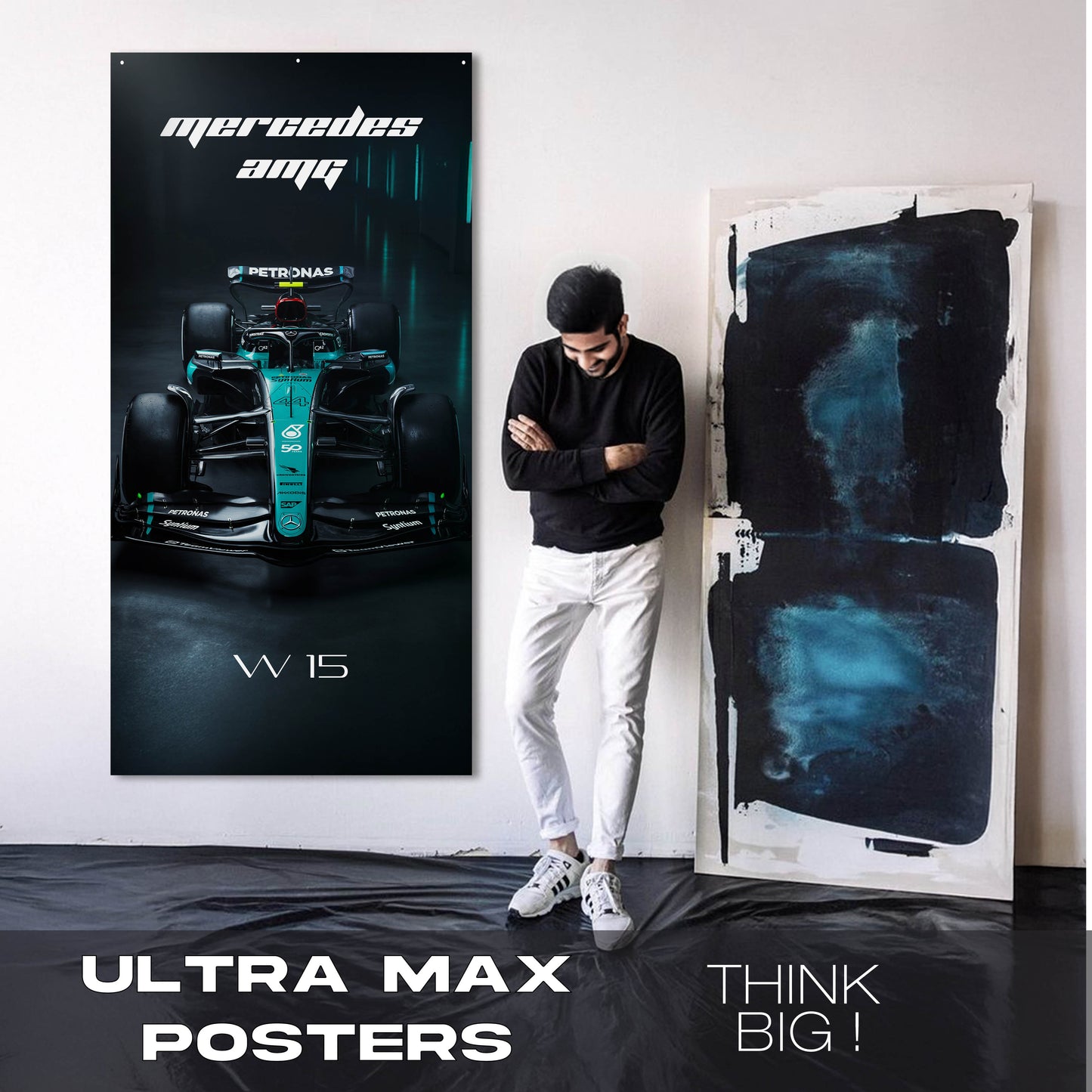F1 Mercedes AMG W15 #44 - Ultra Max Poster