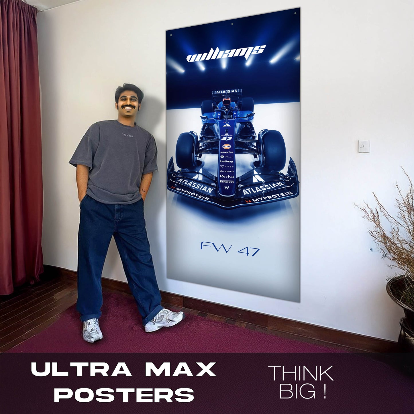 F1 Williams FW47 - Ultra Max Poster