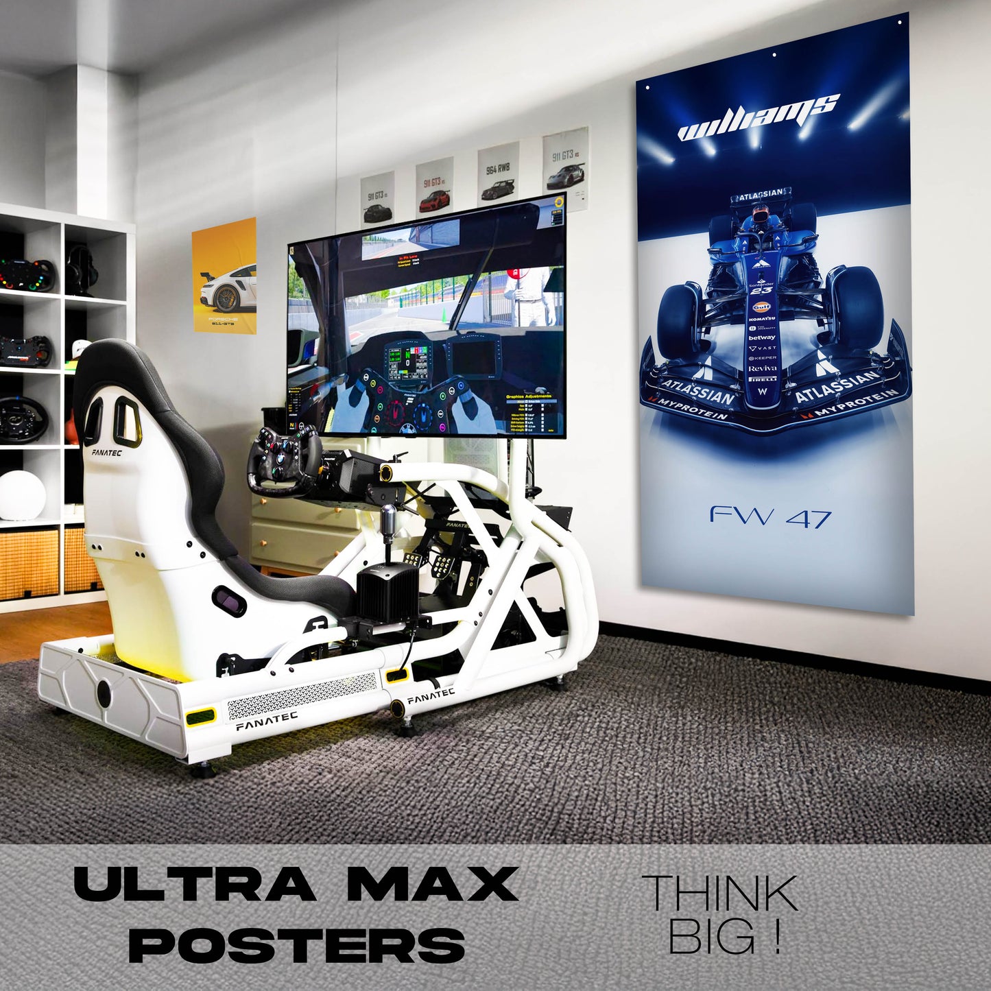 F1 Williams FW47 - Ultra Max Poster