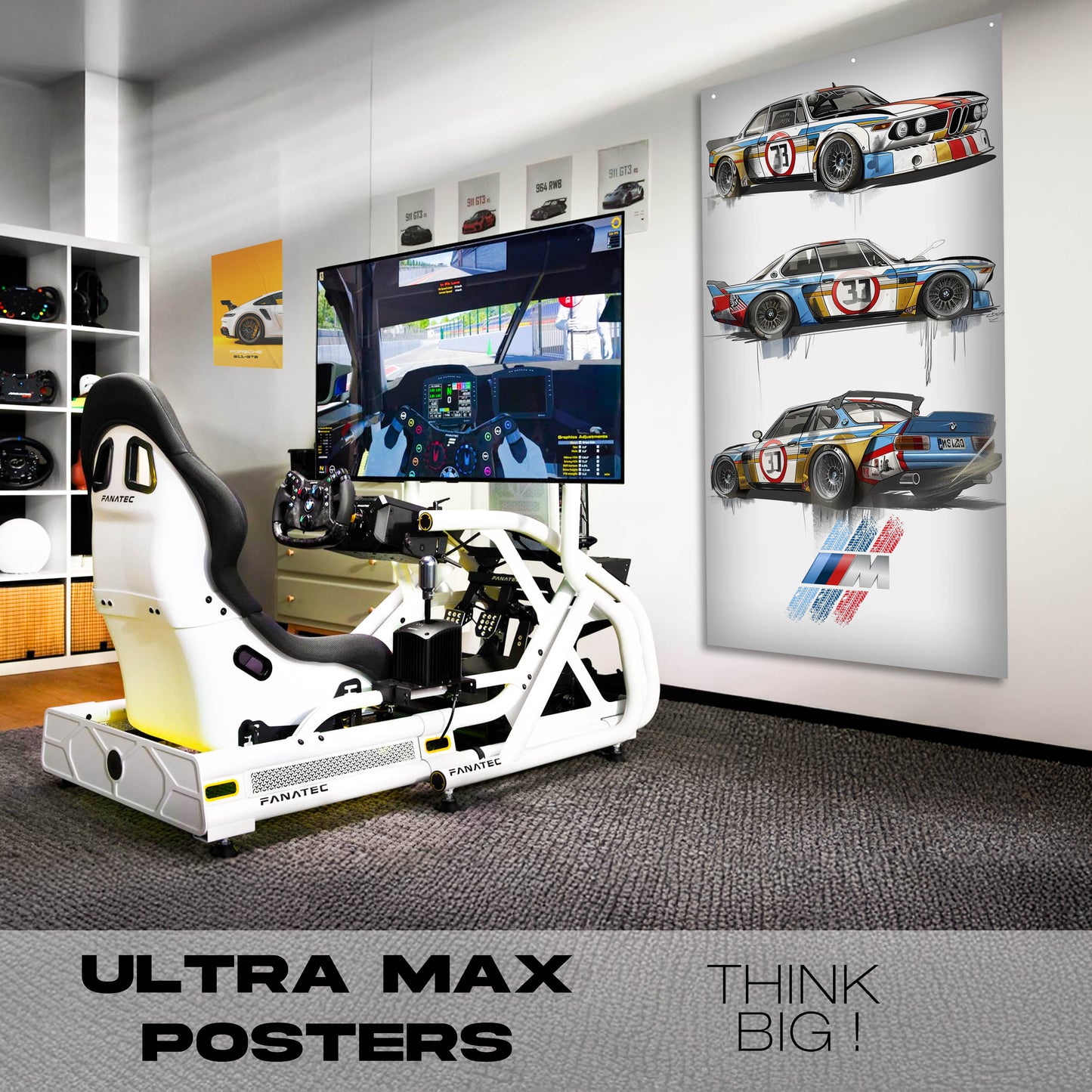 BMW 3.0 Racer- Ultra Max Poster