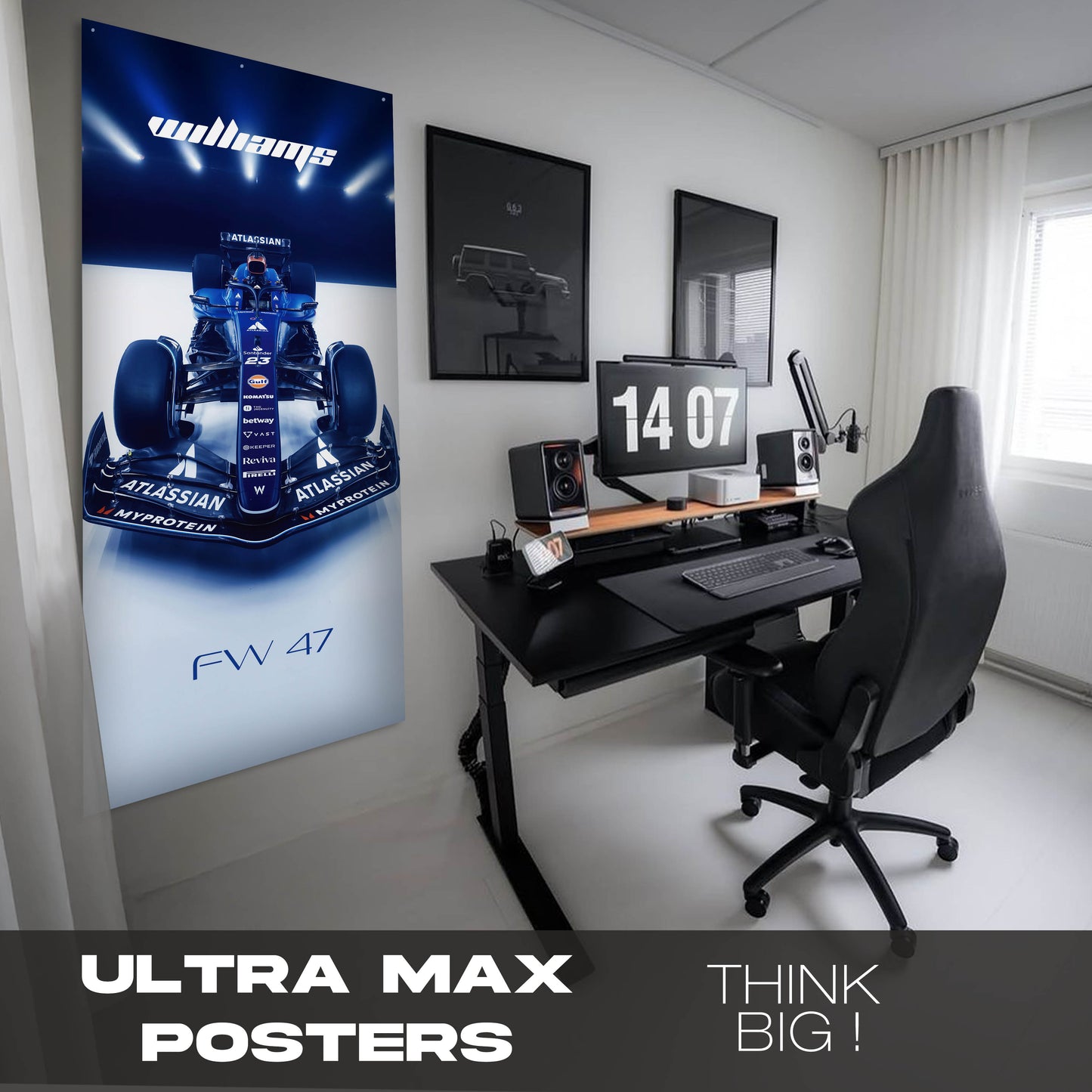 F1 Williams FW47 - Ultra Max Poster