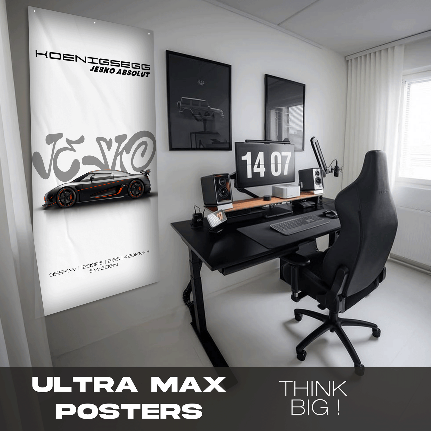 Koenigsegg - Ultra Max Poster