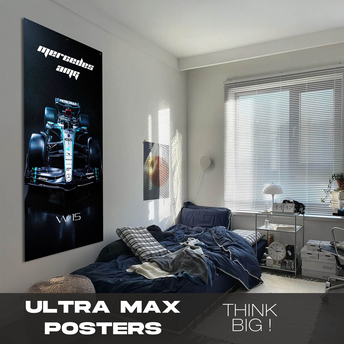 F1 Mercedes AMG W15 #63 - Ultra Max Poster