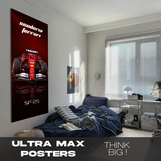 F1 Scuderia Ferrari SF25 - Ultra Max Poster