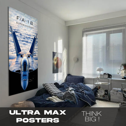 Fighter Jet F18/A - Ultra Max Poster