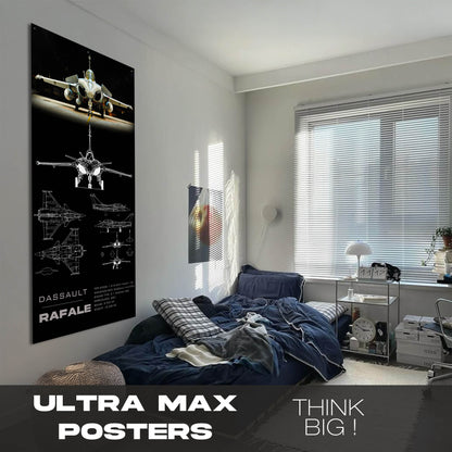Fighter Jet Rafale - Ultra Max Poster