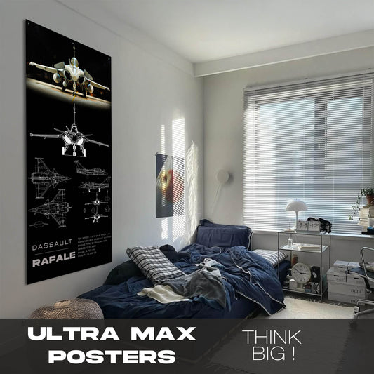 Fighter Jet Rafale - Ultra Max Poster
