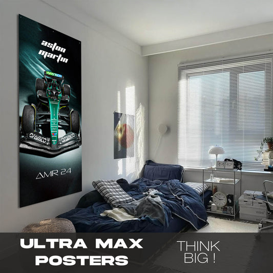 F1 Aston Martin AMR24 - Ultra Max Poster