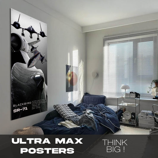 Fighter Jet SR71 Blackbird - Ultra Max Poster