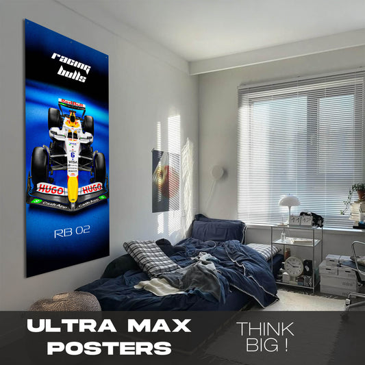 F1 Racing Bulls RB02 - Ultra Max Poster