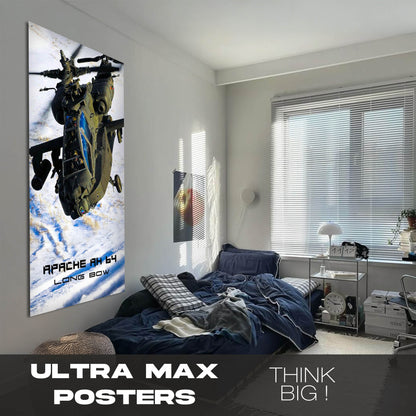 Apache AH64 - Ultra Max Poster