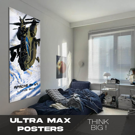 Apache AH64 - Ultra Max Poster