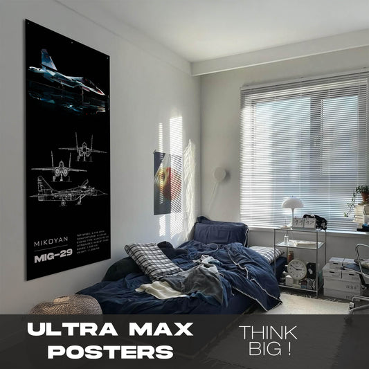 Fighter Jet MIG29 - Ultra Max Poster