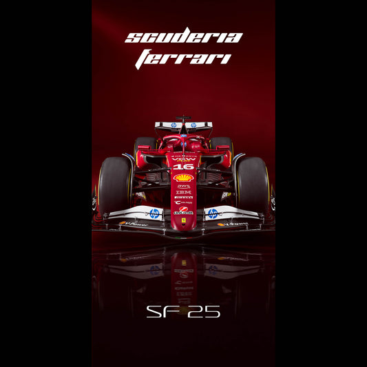 F1 Scuderia Ferrari SF25 - Ultra Max Poster
