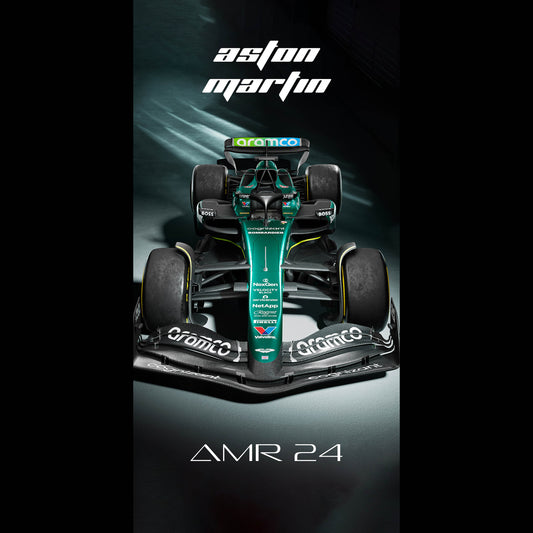 F1 Aston Martin AMR24 - Ultra Max Poster