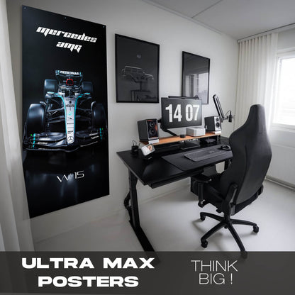 F1 Mercedes AMG W15 #63 - Ultra Max Poster