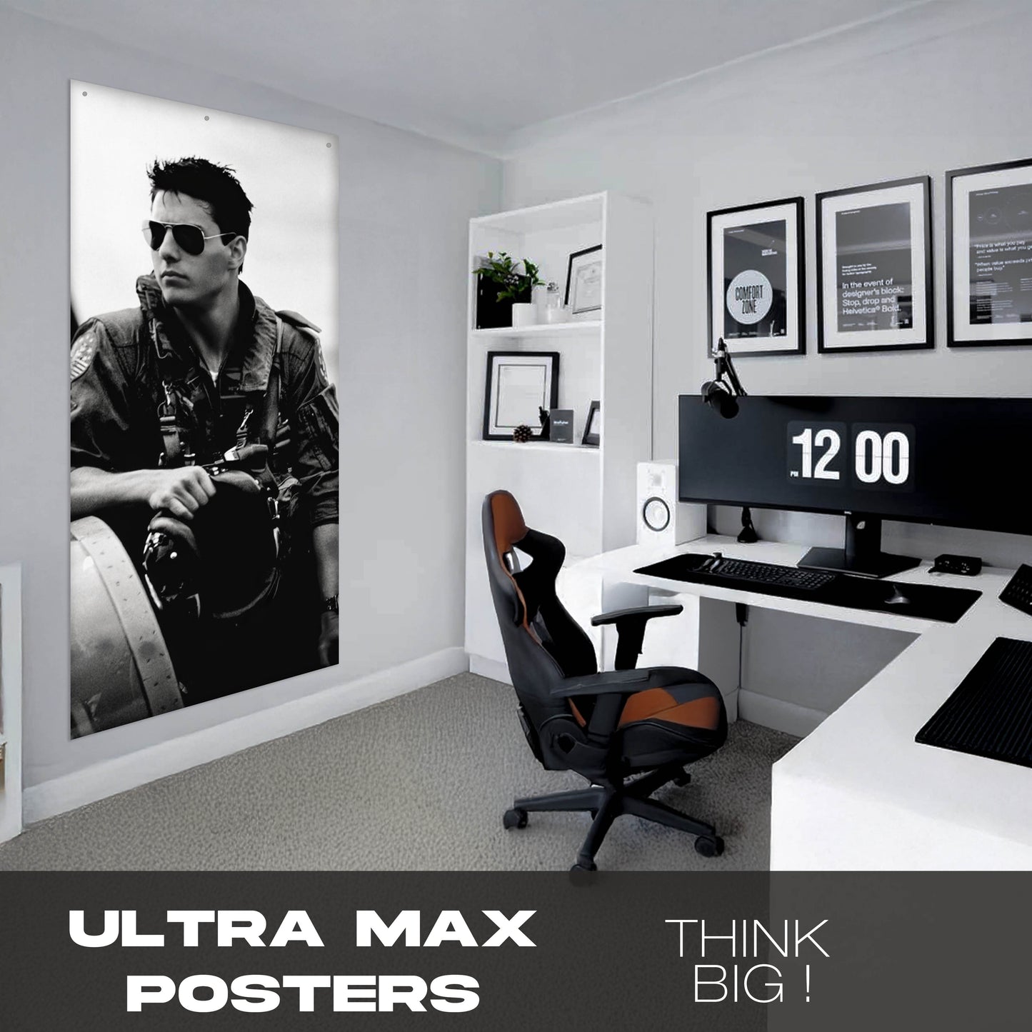 Topgun Classic Pose - Ultra Max Poster