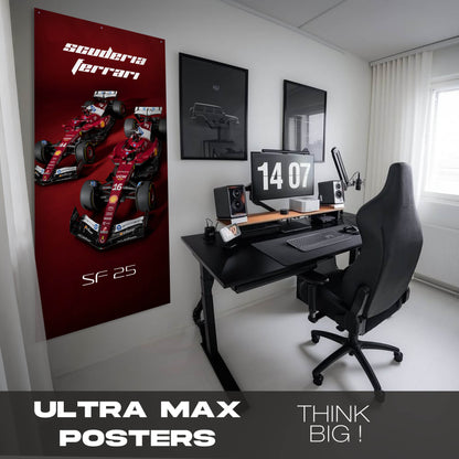 F1 Ferrari Twins - Ultra Max Poster
