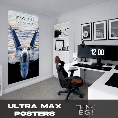 Fighter Jet F18/A - Ultra Max Poster