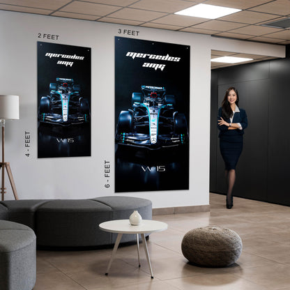 F1 Mercedes AMG W15 #63 - Ultra Max Poster
