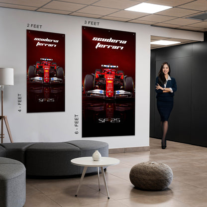 F1 Scuderia Ferrari SF25 - Ultra Max Poster